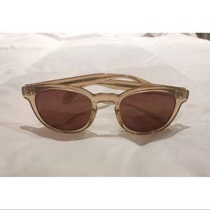 Oliver Peoples Blush/ Rose Lens Sunglasses